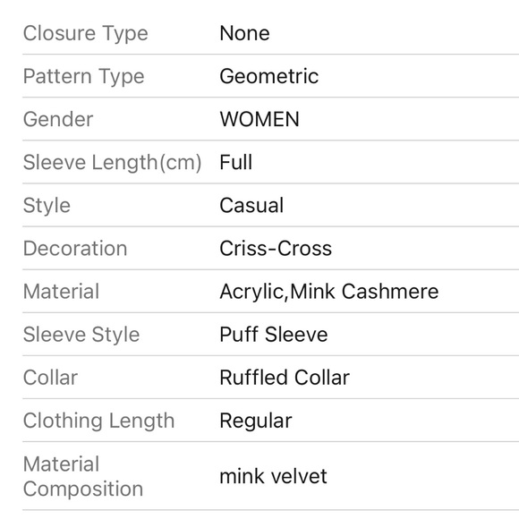 #175 Mink Cashmere Knitted Fur Stitching Twists Pullovers Winter Soft Sweaters - Picture 15 of 15